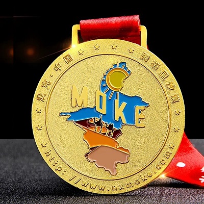 The medals of Xi'an Marathon